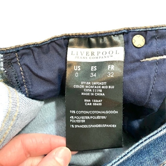 Liverpool Jeans Company Bermuda Shorts Size 0 - Picture 9 of 17